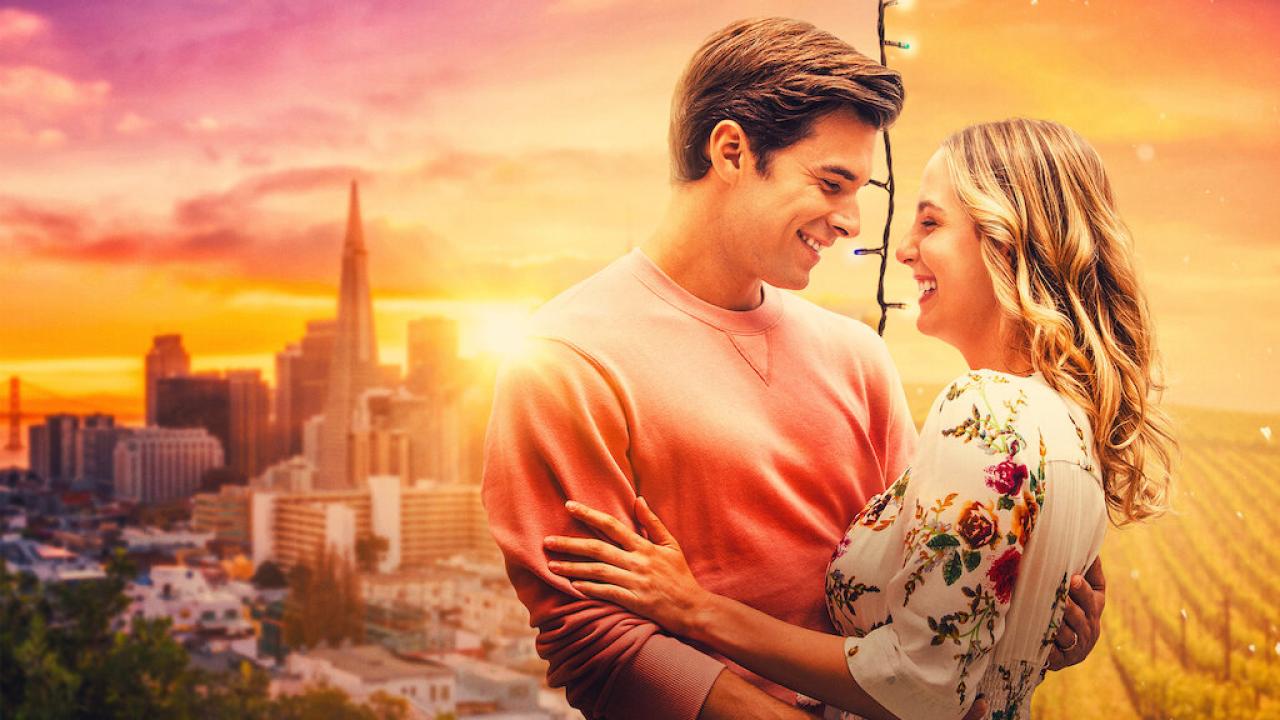 مشاهدة فيلم A California Christmas City Lights 2021 مترجم كامل HD