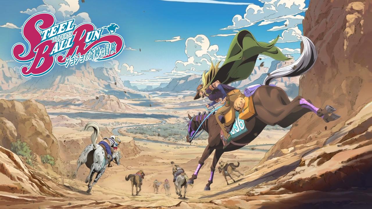 مشاهدة انمي JoJo Steel Ball Run الحلقة 1 الاولي مترجمة HD