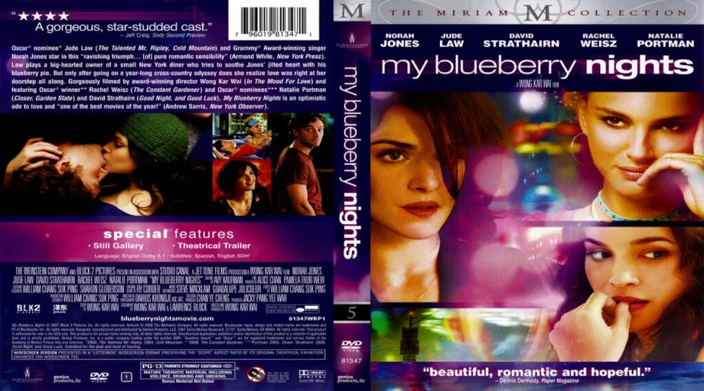 مشاهدة فيلم My Blueberry Nights 2007 مترجم
