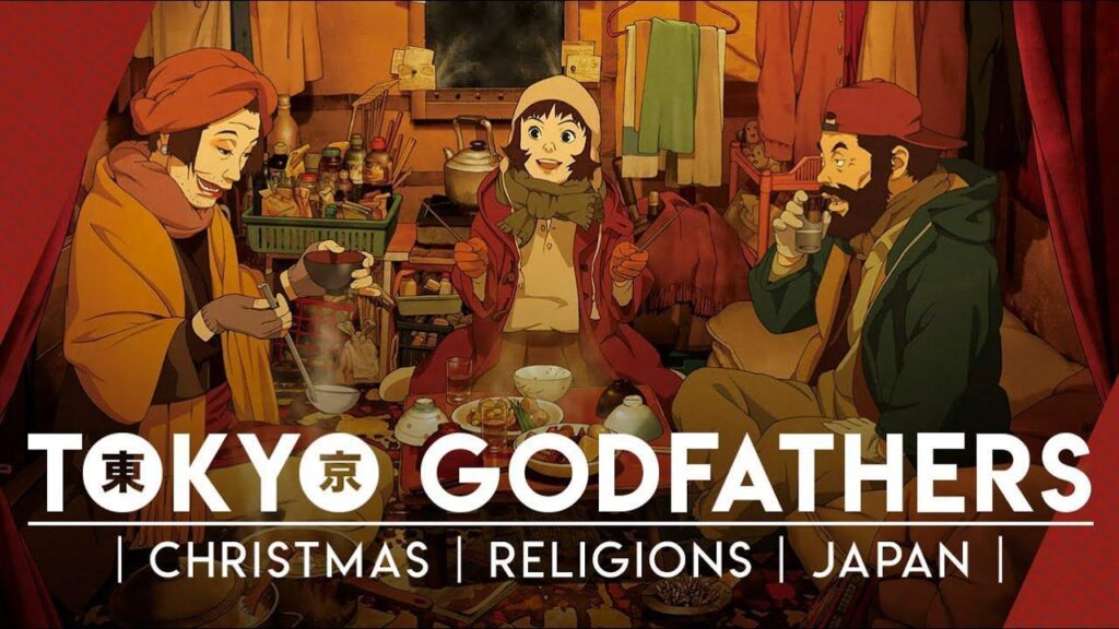 مشاهدة فيلم Tokyo Godfathers 2003 مترجم