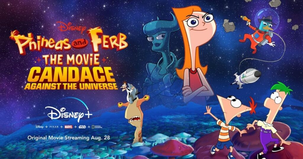 مشاهدة فيلم Phineas and Ferb the Movie: Candace Against the Universe 2020 مترجم
