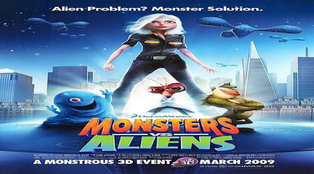 مشاهدة فيلم Monsters vs Aliens 2009 مترجم