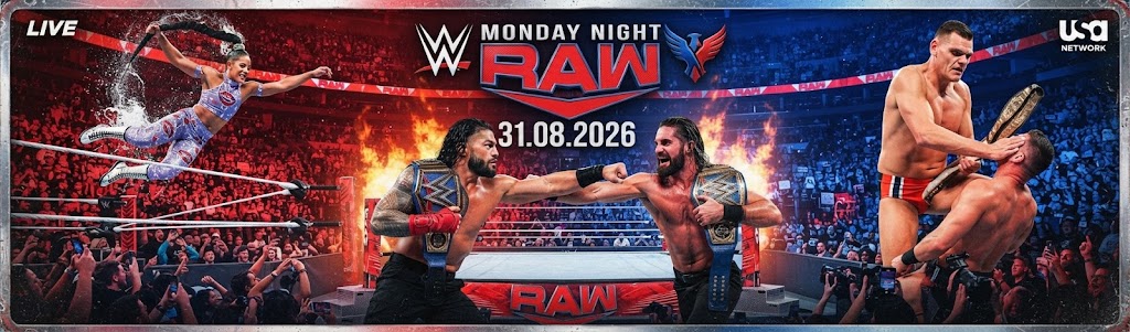 مشاهدة فيلم WWE Monday Night Raw 31.08.2026 مترجم