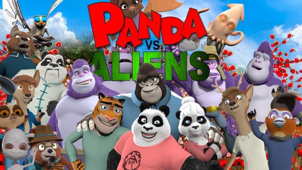 مشاهدة فيلم Panda vs. Aliens 2021 مترجم كامل HD