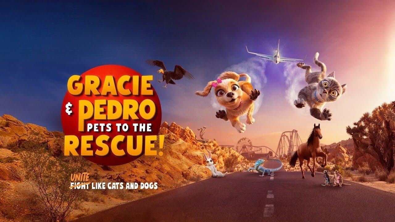مشاهدة فيلم Gracie and Pedro: Pets to the Rescue 2024 مترجم كامل HD