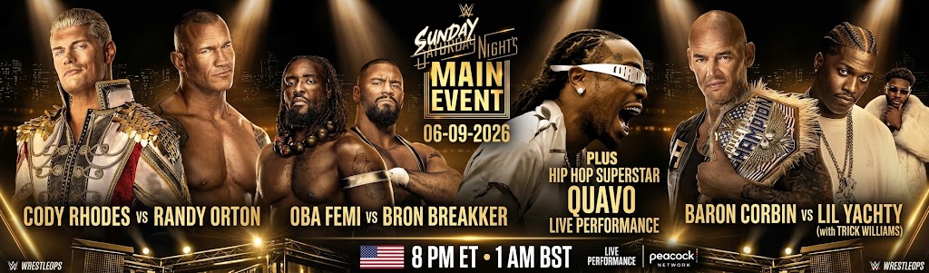 مشاهدة فيلم WWE Sunday Night's Main Event 6.09.2026 مترجم